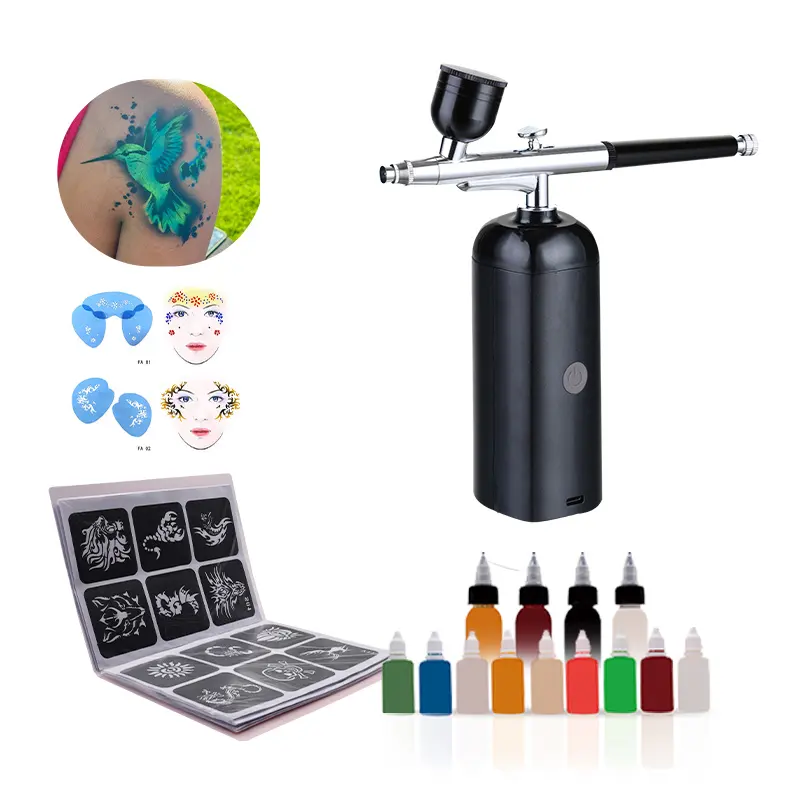 Popular colorido DIY pintura set água com base rosto pintura & Non-toxic tinta acrílica set para crianças