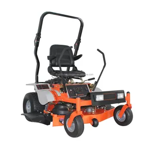 Yeni sıfır dönüş çim biçme makinesi 60 "62" benzin sürme çim biçme traktörü bahçe çim biçme makinesi 803cc