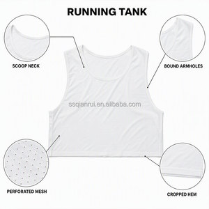 Canotta Sportiva Leggera da Uomo, Ecologica, Perforata, ad Asciugatura Rapida, Traspirante, per Palestra, Fitness, Corsa e Allenamento - Product Image 6