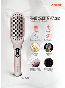 ANIONTE 6-in-1 Rasierset mit Damenrasierer, Bikini-Trimmer, Augenbrauen-Trimmer, Nasenhaartrimmer und Persönlichem Groomer ATG066A - Product Image 4