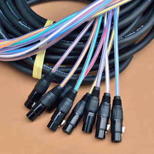 Chuyên Nghiệp 8-Kênh Xlr Rắn Cáp 3 Pin Nam Để Nữ OFC Âm Thanh Splitter Lossless Cân Bằng Tín Hiệu Cho Máy Trộn, Sân Khấu, Studio - Product Image 1
