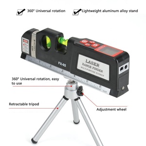 Telémetro láser Digital de alta precisión, herramienta de medición Horizontal y Vertical multifuncional, <span class=keywords><strong>Nivel</strong></span> láser - Product Image 2