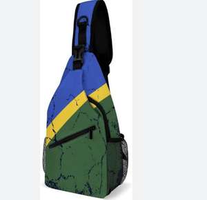 Drapeau de l'Albanie Sac à dos à bandoulière personnalisé de haute qualité - Product Image 6