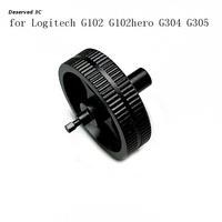 1PC Noir Souris Rouleau Pièces De Rechange Souris Poulie Défilement Roue pour Logitech G102 G102Hero G304 G305 Souris Lisse Roue