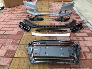Kits de carrosserie pour pare-chocs de voiture d'origine pour <span class=keywords><strong>Audi</strong></span> <span class=keywords><strong>a3</strong></span> modifié au style S3 Kits de carrosserie pare-chocs avant avec grille - Product Image 5