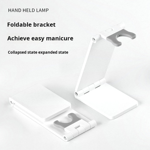 Lampe à ongles UV LED rechargeable 2-en-1 3W, mini lampe de séchage de gel sans fil portable pour manucure - Product Image 6