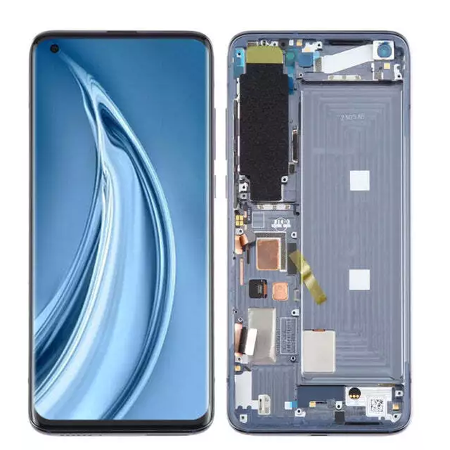 Factory Direct Sale for Xiaomi Mi 10s Original AMOLED LCD Screen Digitizer Full Assembly with Frame for Xiaomi Mi 10s