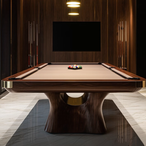 لوح خشبي صلب عالي الجودة مخصص من Wanyaju بتصميم قياسي فاخر مع كرات بلياردو - Product Image 3