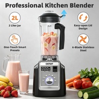 Mixeur Commercial à Glace 2L avec Bol Incassable – Robot Culinaire et Mixeur à Smoothies de Haute Qualité pour Bars et Magasins