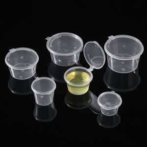 Vaso Desechable de Plástico PP Personalizado con Logotipo Impreso de 0.5Oz-4Oz para Comida para Llevar, Restaurante de Comida Rápida, Moderno - Product Image 4