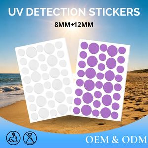 Autocollant de surveillance de l'intensité solaire pour test de protection UV en extérieur – Vente en gros OEM - Product Image 1