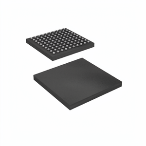 Composant électronique, circuit intégré embarqué MCU 32 bits 256 Ko FLSH 100TFBGA 100 TFBGA, distributeur agréé PIC32MX250F256LT-50I_GJX - Product Image 1