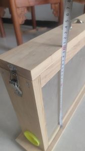 Equipo de apicultura estándar de un solo marco Observación <span class=keywords><strong>Colmena</strong></span> de abejas - Product Image 5
