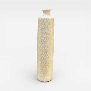 Jarrón de mesa hecho a mano con nácar natural, jarrón de flores de lujo con mosaico de conchas, elegante decoración para la sala de estar del hogar. - Product Image 2