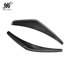 สำหรับ2002-2005 <span class=keywords><strong>Fairlady</strong></span> Z33 350Z <span class=keywords><strong>Nismo</strong></span> รุ่น2สไตล์คาร์บอนไฟเบอร์ด้านหน้ากันชน Canard - Product Image 2