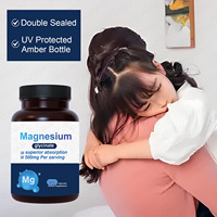 Complément de magnésium pour le cerveau - Capsules de L-thréonate de magnésium |   Pour les étudiants, les professionnels actifs, fourniture d'usine OEM