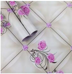 UDK Dormitorio papel tapiz floral papel pintado de floral 3D de en <span class=keywords><strong>la</strong></span> pared habitacion flor papel de pared - Product Image 2