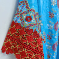 Robe Boubou Dashiki en Bazin Riche Africain Marron, Collection Culture Eid, pour Mariage Traditionnel Nigérian et Mariée
