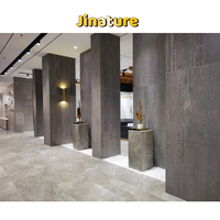 Azulejos de Porcelana para Piso/Pared de Interior con Diseño Moderno y Aspecto de Mármol Brillante para Uso en Cocinas de Hoteles, Garantía de 5 Años