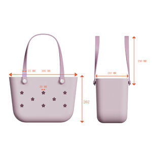 Nouveau sac de plage <span class=keywords><strong>en</strong></span> EVA grande capacité haute qualité antidérapant pique-nique <span class=keywords><strong>en</strong></span> plein air quotidien personnalisé bricolage breloques - Product Image 2