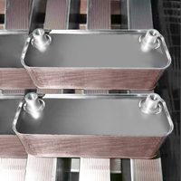 Nouvel échangeur de chaleur à plaques en acier inoxydable brasé, haute efficacité, écologique, étanche, 220V, pour la construction, l'énergie et l'exploitation minière