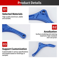 CNC Aerospace Aluminium Street 9T Race Sprocket Bracket Engine Case Saver untuk Yamaha MT-07 MT-09 MT-10 MT-03 MT-15