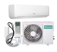 Climatiseur Hisense Gainable Sans Conduits pour Maison et Hôtel, Type Split Inverseur 12000Btu 9000Btu avec Wifi pour la Maison