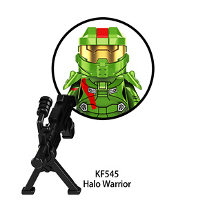 KF542-KF549 Halo Warrior Halo Wars Harvest Spirit of Fire, Personaje del Juego, Bloques de Construcción Educativos de Plástico, Mini Juguetes para Niños - Product Image 5