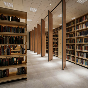 Parete Divisoria Mobile Moderna e Minimalista per Uffici Open Space e Spazi di Co-working / Divisori Pieghevoli / Parete Pieghevole - Product Image 4