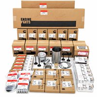 Kit de chemises de cylindre pour moteurs diesel Cummins 4BT, 6BT, 6CT, 6LT, 4BTA, 6BTA, 6CTA, QSX15, M11, NT855, X15, ISX – Kits de reconstruction pour excavatrices