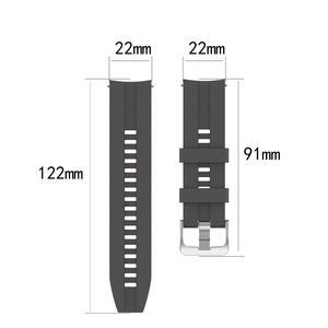 La última correa de repuesto de reloj deportivo de silicona suave y transpirable para <span class=keywords><strong>HUAWEI</strong></span> Watch <span class=keywords><strong>Fit</strong></span> 4 Pro Smartwatch Compatible - Product Image 3