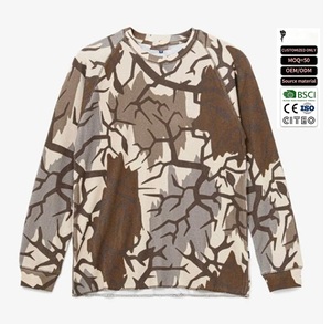 Camisetas de Manga Larga con Estampado de Camuflaje Deadwood Personalizadas, Camisetas de Manga Larga para Hombre - Product Image 2