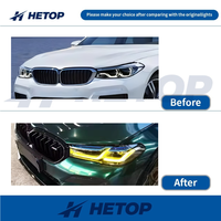 HETOP G32 Scheinwerfer 2017-2020 Zweifarbig GT 6er Serie G31 Upgrade DRL LED-Linse Auto-Scheinwerfer Plug-and-Play Zubehör für BMW