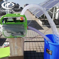 Pompe à eau submersible DIFFUL DCPM à faible pression, alimentée par énergie solaire, moteur AC/DC, acier inoxydable, OEM, traitement de l'eau potable