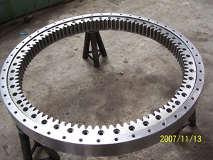 320C 굴삭기 선회링 베어링 교체 227-6081 4점 접촉 스테인리스 스틸 50Mn NBR 밀봉 전문가용 고품질 - Product Image 5