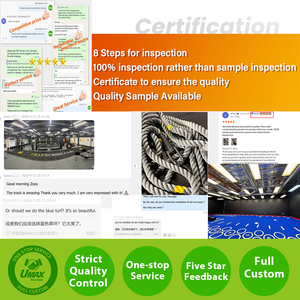 Umax China Factory Barato Pasto Sintetico Deportes Sintéticos Fútbol Césped Artificial Alfombra de Césped Artificial para Campo de Fútbol - Product Image 6