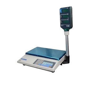 Báscula de plataforma alta Veidt de 30 kg para supermercado, electrónica, para precios de frutas y alimentos, AP-1, medición de alta precisión - Product Image 4