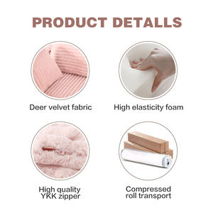 تصميم جديد حديث رغوة الذاكرة عالية الكثافة نفخ ضغط الزاوية أريكة وحدات غرفة نوم فيلا - Product Image 3