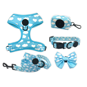 Nuovo Design <span class=keywords><strong>2026</strong></span>: Set di Guinzaglio, Collare e Pettorina in Neoprene per Cani, Personalizzabile con Logo, Senza Strappi, per Addestramento - Product Image 4