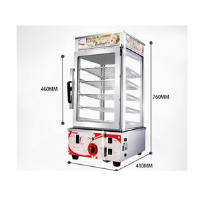 Vaporera Comercial Eléctrica de Acero Inoxidable para Pan y Bollos con Motor, 5/6 Niveles, Máquina de Procesamiento de Alimentos al Vapor - Product Image 2