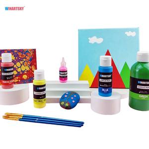 Vendita calda per bambini vernice acrilica non tossica <span class=keywords><strong>lavabile</strong></span> brillante <span class=keywords><strong>pittura</strong></span> di carta disegni 12 <span class=keywords><strong>colori</strong></span> Glitter vernice - Product Image 6