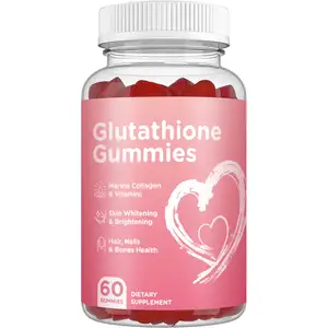 OEM L-Glutathione Gummies antioxiant Collagen làm trắng gummy vitamin Glutathione bổ sung Gummies da tóc hỗ trợ sức khỏe