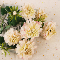Cadeau d'anniversaire, 3 têtes de pivoine en soie artificielle pour la décoration de la maison, la décoration de mariage et l'arrangement floral
