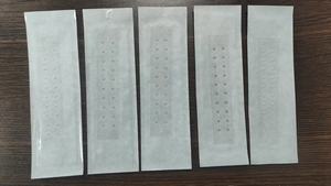 2025 keluaran baru 10 buah/strip stiker tekanan titik akupuntur telinga Tradisional Cina biji telinga dengan pita bening - Product Image 6