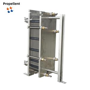 เครื่องแลกเปลี่ยนความร้อนแบบแผ่นสแตนเลสเกรดอาหารสำหรับฆ่าเชื้อนมด้วยไอน้ำ - Product Image 2