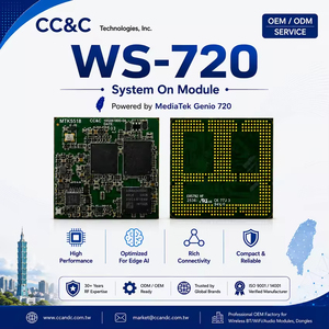 Module IA embarqué WS 720 10 TOPS avec processeur 8 cœurs, stockage UFS et LPDDR5X pour Android et Yocto Linux - Product Image 1