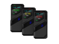 Airsense S1 Alat Tes Napas Sel Bahan Bakar Sensor Dapat Diganti 10000 Catatan USB Dapat Diisi Ulang Sensitivitas Tinggi 0-400 mg Penguji Alkohol PC
