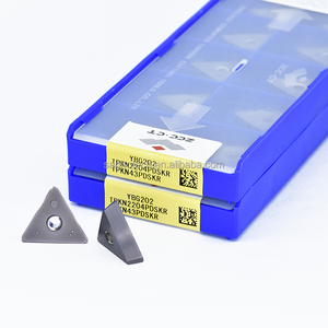 100% ban đầu chính hãng zccct tpkn2204pdskr tam giác lớn CNC Máy phay chèn thép đen da thép đúc quay - Product Image 1