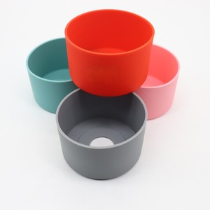 Protective Silicone Sleeve Silicone Coaster Glass Spray Bottles Boot Non-Slip Bottom Cover Base Accessories - Product Image 6