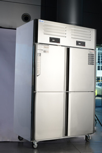 High Quality 4-Door All-Steel Stainless Steel Multi-climate Single-Temperature/Double-Temperature Commercial Fridge Refrigerator - Product Image 4